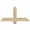 Ekena Millwork Eugene Rough Sawn Timber Gable Bracket, Douglas Fir, 36"W x 18"H x 4"D x 4"F, 12/12 Pitch GBW036X18X0404EUG00RDF - alternate 1